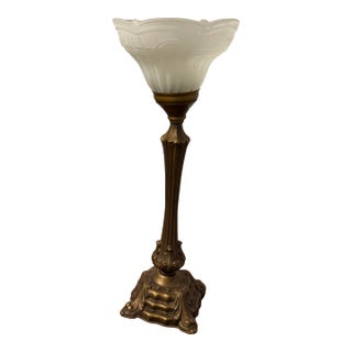 Art Nouveau Table Lamp For Sale