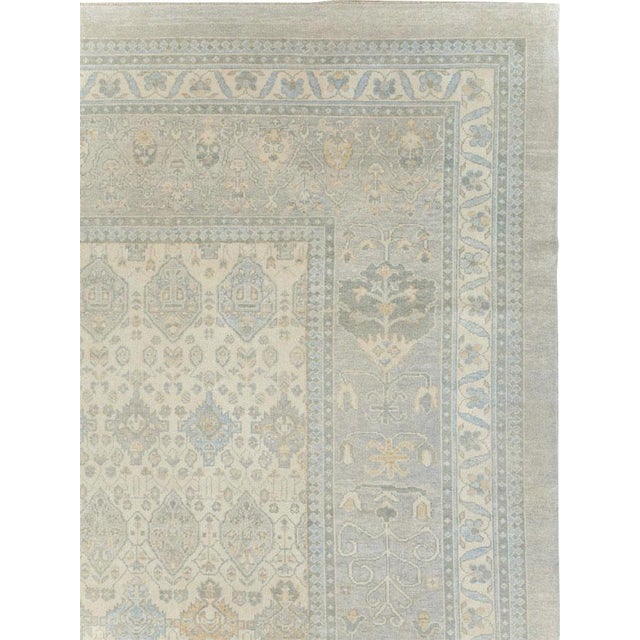 Rustic Galerie Shabab Collection Mid-20th Century Turkish Anatolian Large Carpet For Sale - Image 3 of 10