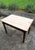 French farmhouse or kitchen table, dating from around 1900. A rustic piece with clean lines, ideal for its original use as...