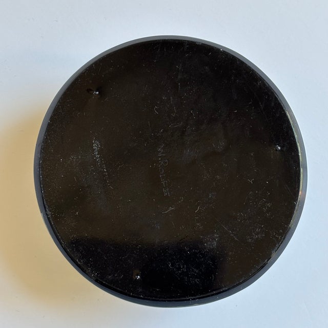 Mid-20th Century Signed William Rolfe Botanical Resin Paperweight For Sale - Image 14 of 15