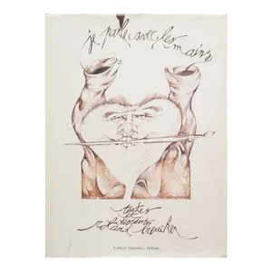 1985 Roland Breucker 'Roland Breucker Je Parle Avec Les Mains' Brown Book