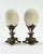 1980s Pair of Vintage Decorative Ceramic Faux Ostrich on Stands For Sale - Image 5 of 10