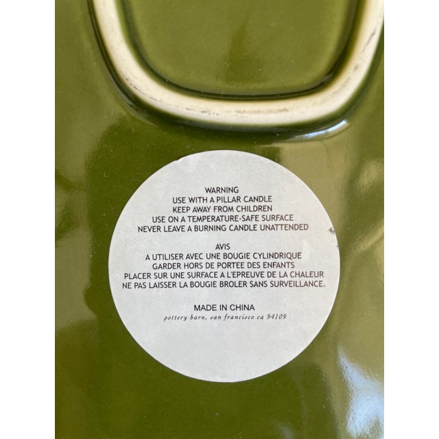 Pottery Barn Banana Leaf Pillar Candle Tray For Sale In Las Vegas - Image 6 of 9