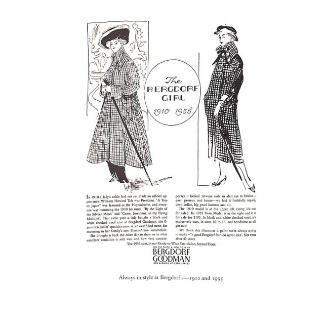 White 1950s Bergdorf's on the Plaza the Story of Bergdorf Goodman and a Half-Century of American Fashion For Sale - Image 8 of 14