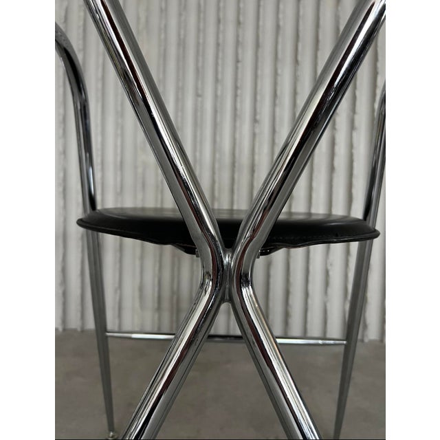 Metal Cinderella Chairs from Hiroyuki Yamakado, Set of 8 For Sale - Image 7 of 11