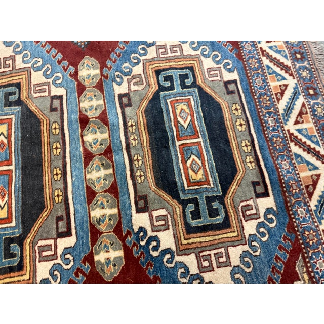 2000 - 2009 5ft 1in X 5ft 8in Armenian Traditional Artsakh Area Rug For Sale - Image 5 of 12