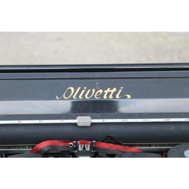 Italian Ivrea 40 Typewriter from Olivetti, 1940s For Sale - Image 6 of 12