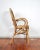 20th Century Rattan and Bamboo Armchair For Sale - Image 5 of 11