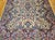 Vintage Persian Kerman Rug, Hand-Knotted Wool, Allover Floral Pattern, Ivory & Blue, 9x12 For Sale - Image 12 of 17
