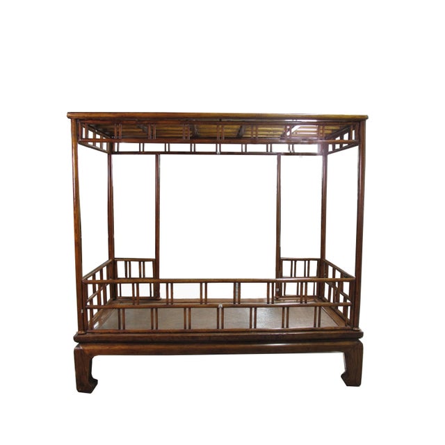 Vintage Chinese Canopy Bed For Sale - Image 12 of 13