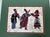 Beautiful signed and numbered Amos Amit “Trio” limited-edition batik print, number 460/500. This distinctive work...