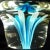 Vintage Murano Fratelli Toso Yellow Blue Italian Art Glass Flower Design Paperweight Bowls Catchalls - A Pair For Sale In Orlando - Image 6 of 9