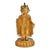Tibetan Protection Buddha Udanaya 13" Gilt Bronze Statue For Sale