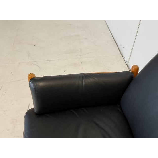 Black Chair by Illum Wikkelsø for CFC Silkeborg For Sale - Image 8 of 12