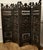Large 19th Century Carved Chinoiserie 4 Fold Screen For Sale - Image 9 of 11