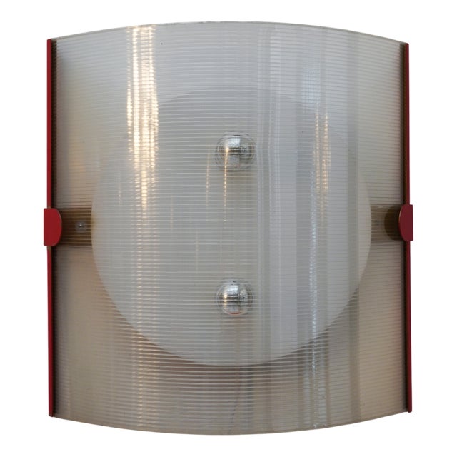 Ping Pong Wall Light from Egoluce, 1980 For Sale