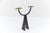 Brutalist Hand-Forged Iron Candleholder, 1960s For Sale - Image 9 of 9