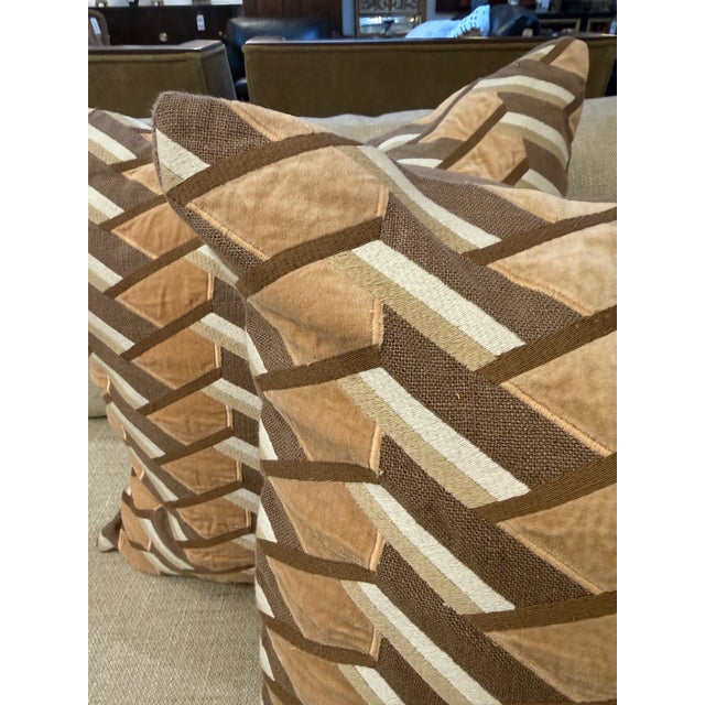Williams-Sonoma Harwich Throw Pillows, Pair For Sale - Image 10 of 12