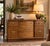 Vintage Stanley Bow-Front Credenza / Sideboard A beautifully restored vintage Stanley credenza featuring a distinctive...