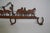 American Metal Horseshoe Coat Rack For Sale - Image 3 of 6