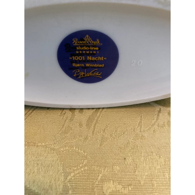 1980s Rosen Thal Vase For Sale - Image 4 of 6