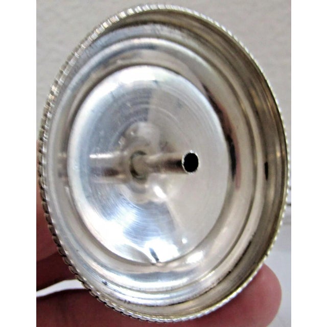 Metal Antique H&d Sterling Silver Mustard Pot For Sale - Image 7 of 9