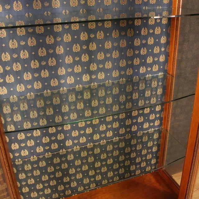 Vintage Neoclassical Showcase, 1980s For Sale - Image 10 of 13