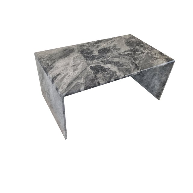 Italian Marble Coffee Table, 1980s For Sale