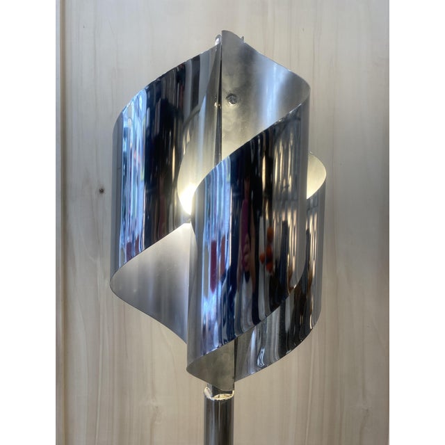 Metal Vintage Italian Floor Lamp by Goffredo Reggiani, 1960s For Sale - Image 7 of 9