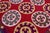 Vintage Hand-Embroidered Suzani Wall Hanging, 1920s For Sale - Image 17 of 18