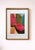 This piece made from fragments of fabric, assembled into a small composition of colours, textures and forms. Framed,...