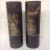 Bronze Bamboo alter Vases - A Pair. Mixed Metal details in brass, copper, silver, and laquer. These are a true mirrored...
