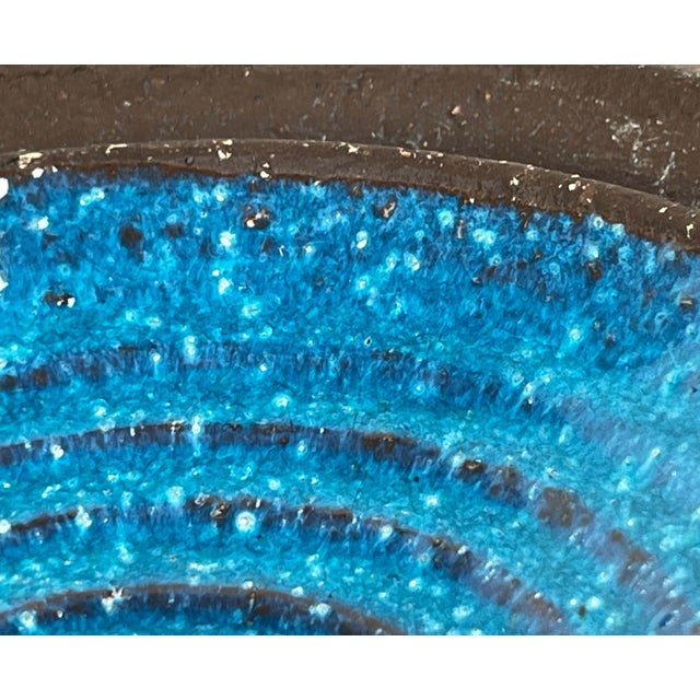 Mid-Century Modern Danish Studio Pottery Bowl Ulrik Lundbergh Ebeltoft, Denmark, 1960s For Sale - Image 10 of 13