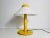 1960s Heavy Yellow Metal and Glass Table Lamp, Italy, 1960s For Sale - Image 5 of 13