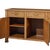 Wood Baker Walnut and Brass Buffet Credenza For Sale - Image 7 of 10