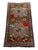 Distressed Low Pile Turkish Yastik Petite Rug Hand Knotted Faded Mat - 17'' X 34'' For Sale - Image 4 of 14