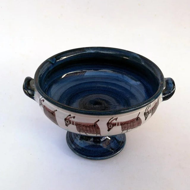 Ceramic Centerpiece by Vincenzo Pinto for Vincenzo Pinto Vietri, 1930s For Sale - Image 4 of 7