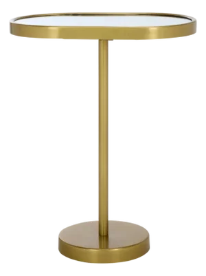 Ikaky Side Table in Gold / Mirror