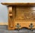 Vintage French Carved Oak 4-Hook Coat Rack For Sale - Image 6 of 11