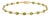 Natural Peridot Teardrop Bracelet | Dainty Gemstone Link Chain Bracelet | August Birthstone Bracelet for Woman For Sale