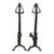 Andirons With Faces For Sale