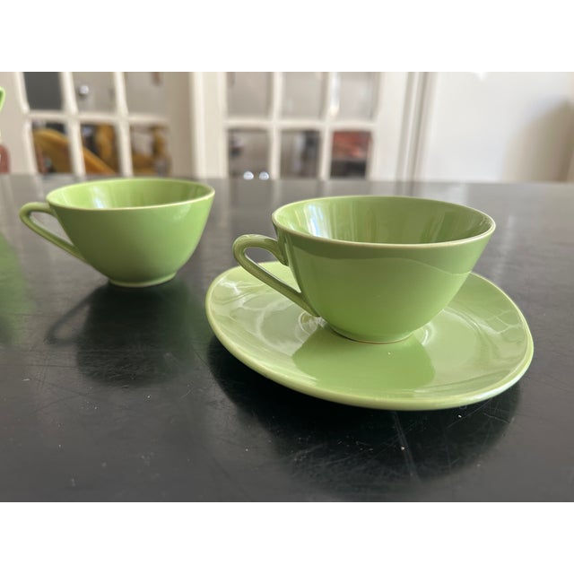 Tea Service from Saint Clément, 1950s, Set of 22 For Sale - Image 14 of 17