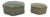 Maitland-Smith Celadon Hexagonal Boxes - a Pair For Sale