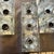 Transparent Two 1960s Mid-Century Modern Heavy Murano Glass Italian Wall Sconces by Sciolari For Sale - Image 8 of 18