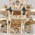 Modern 0.27ctw Emerald Diamond Cluster Open Cross Pendant 14k Yellow Gold For Sale - Image 3 of 5