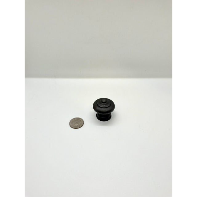 Traditional Henredon Knob Black/Bronze For Sale - Image 3 of 4