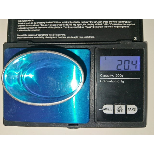 1940s Vintage Mexican Oval Sterling Silver Napkin Ring Engraved 'Father' For Sale - Image 5 of 5