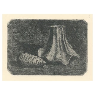 Giorgio Morandi, Still Life with Pine Cone, 1922-1957, Lithograph For Sale