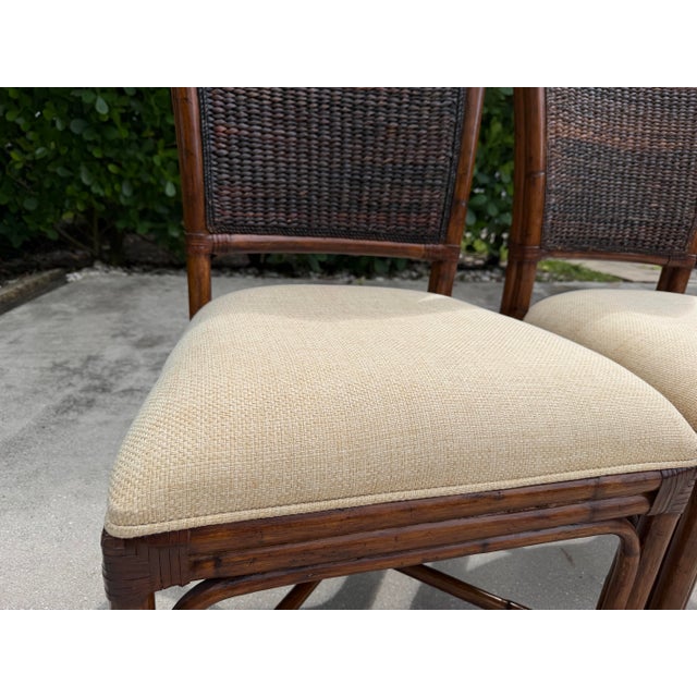 Tommy Bahama Island Estate Dining Chairs, Set of 4 For Sale - Image 9 of 10