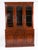 19th Century Antique English Victorian Flame Mahogany Library Bookcase For Sale - Image 17 of 18